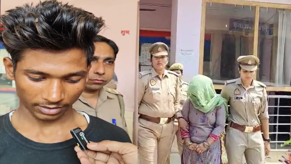 Meerut Saurabh murder wife Ravita choked husband Amit mouth and boyfriend strangled him see photos