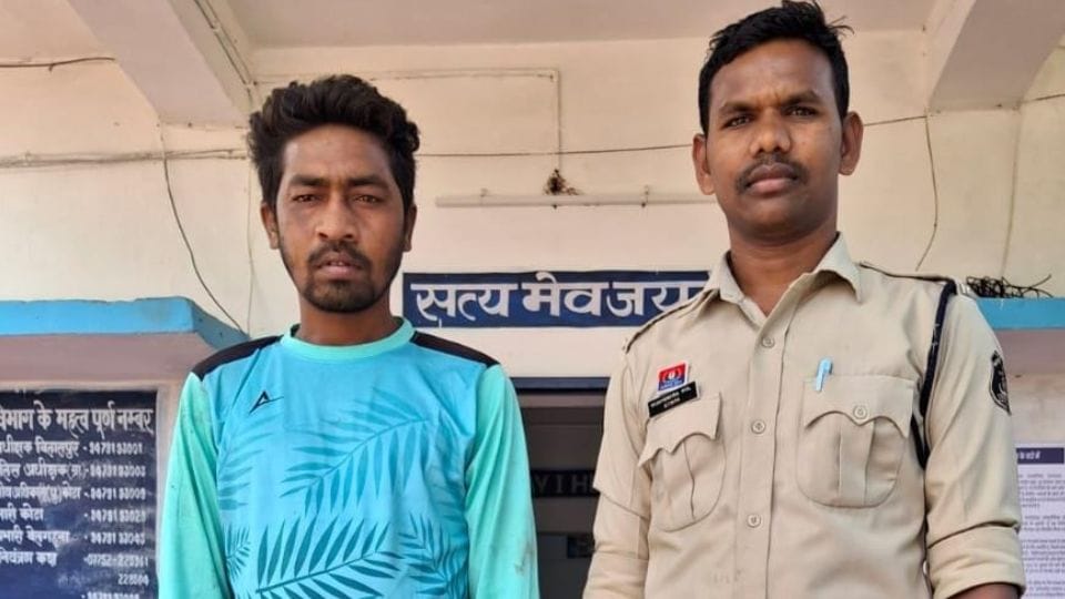 Police arrested the accused tractor driver who crushed a woman in Bilaspur