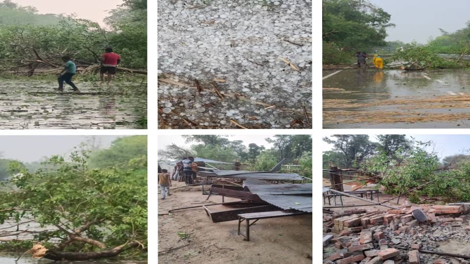 10 people died and 10 were seriously injured in Barabanki and Ayodhya due to storm and rain