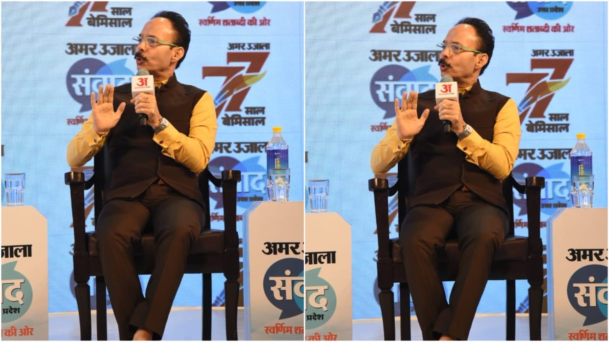 Samwad 2025 Lucknow what is the real meaning of fitness life guru dr mickey mehta describes