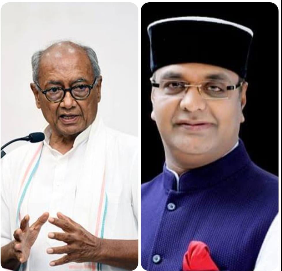 Bhopal: Sarang released Digvijay's video, said- he himself confessed to the charges of inciting riots, Diggi s