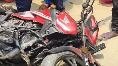 Bihar News milk tank lorry crushed bike rider in Samastipur one died