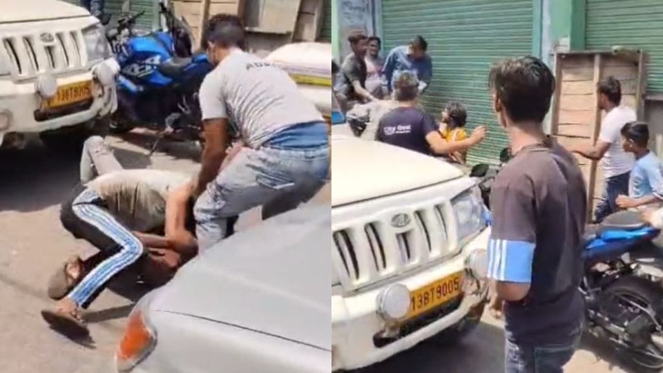Video of two sides fighting during road rage in Bulandshahr goes viral