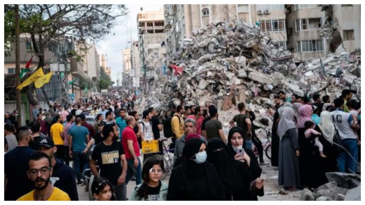 gaza war more then 3000 palestine children facing malnutritin admitted in hospital amid isreal blockade