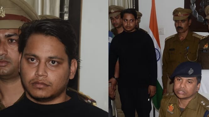 Kanpur Gangster Ajay Thakur made a big allegation on the inspector said he demanded 50 thousand rupees