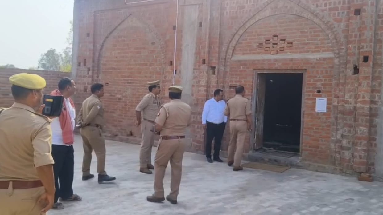A house was converted into a mosque in Badaun building was sealed