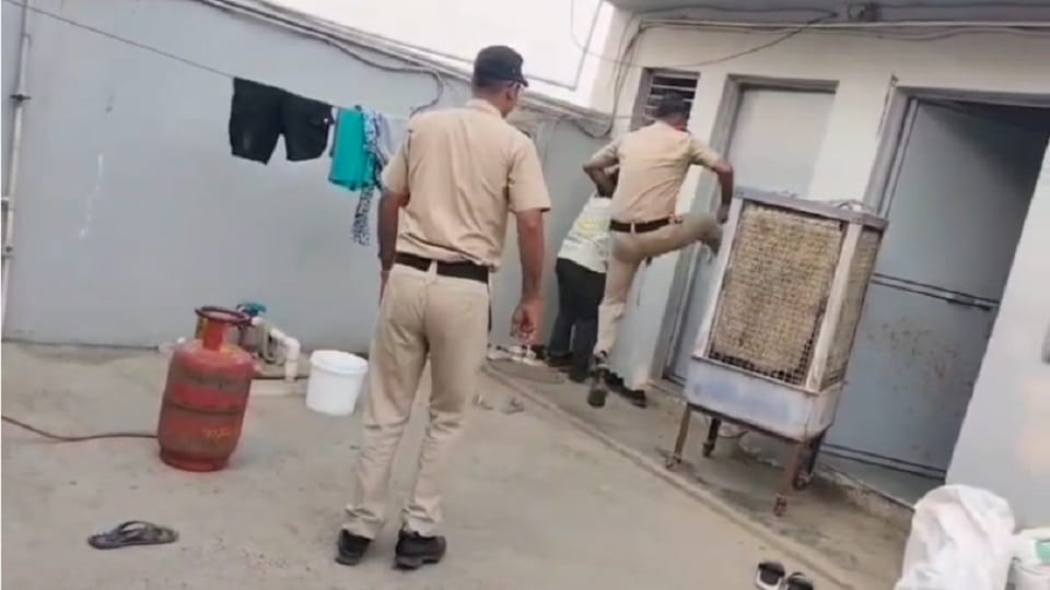 ERV police team reached spot in six minutes and saved girl from committing suicide