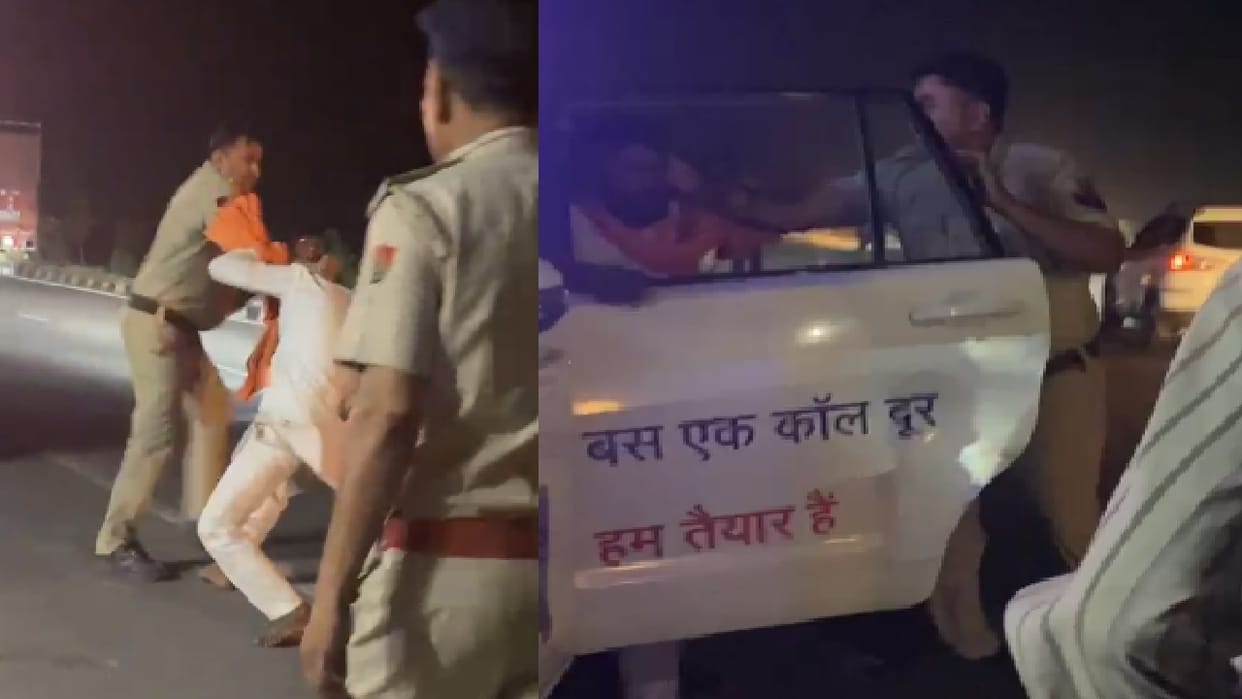 Two policemen suspended for assaulting a cow protector in Panipat: SPO dismissed, driver also removed from job