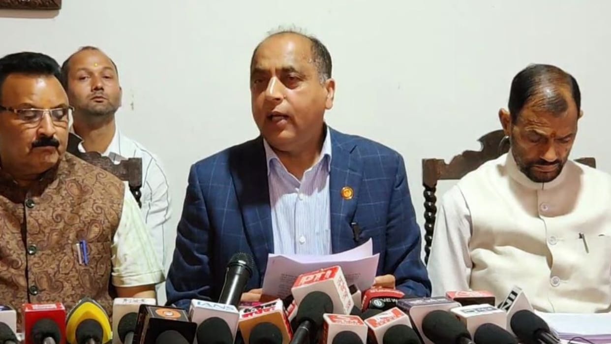 Jairam Thakur On CM Sukhu advertisement more than two crores to National Herald newspaper against the rules