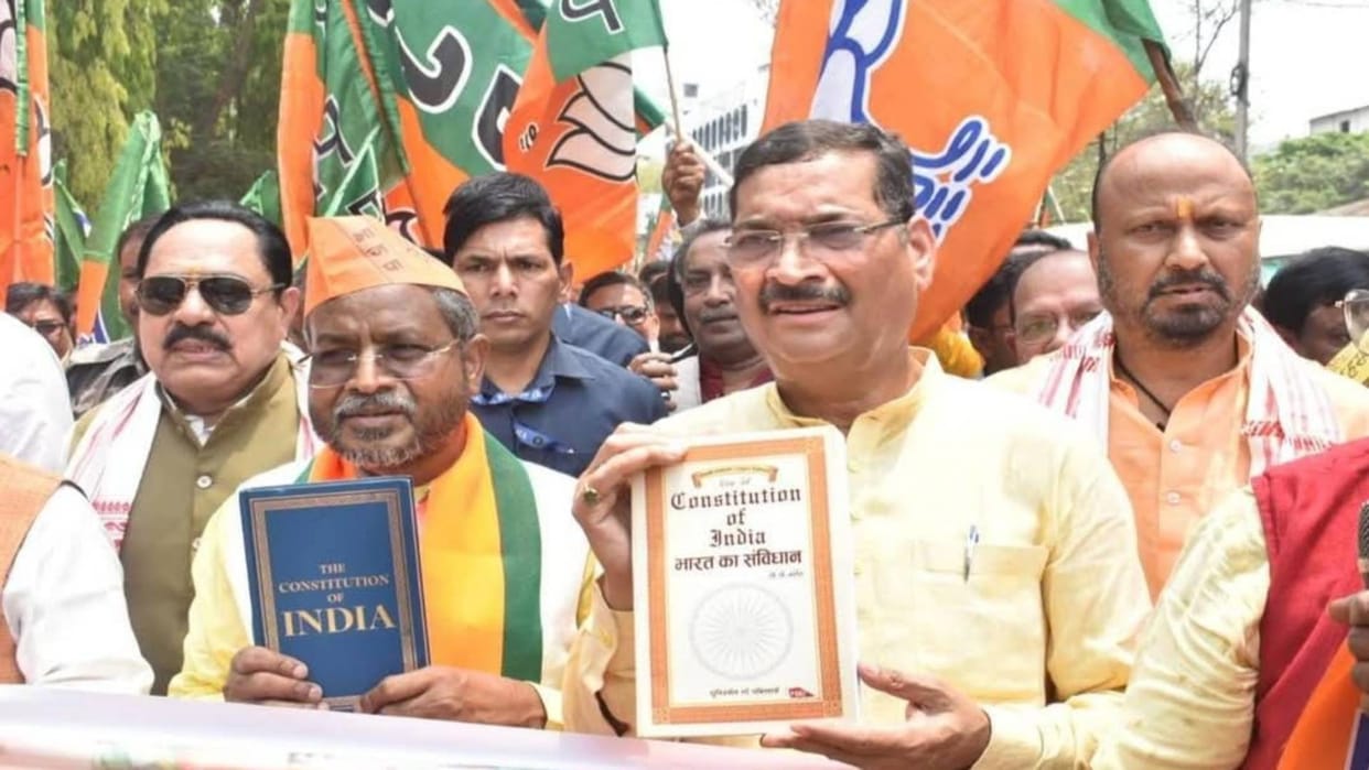 Ranchi News BJP outrage against statement of Minister Hafizul Hasan he had said this in Waqf Board case