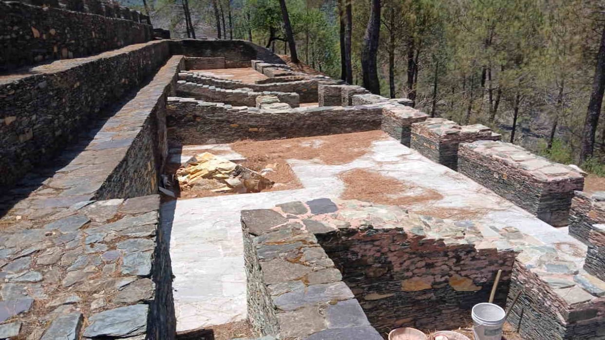World Heritage Day Chandpur Garhi is one of the 52 forts tells about palace activities Karnprayag Chamoli