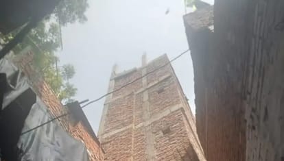 Kanpur Brick fell on the head of an innocent child from the sixth floor death accident happened while playing