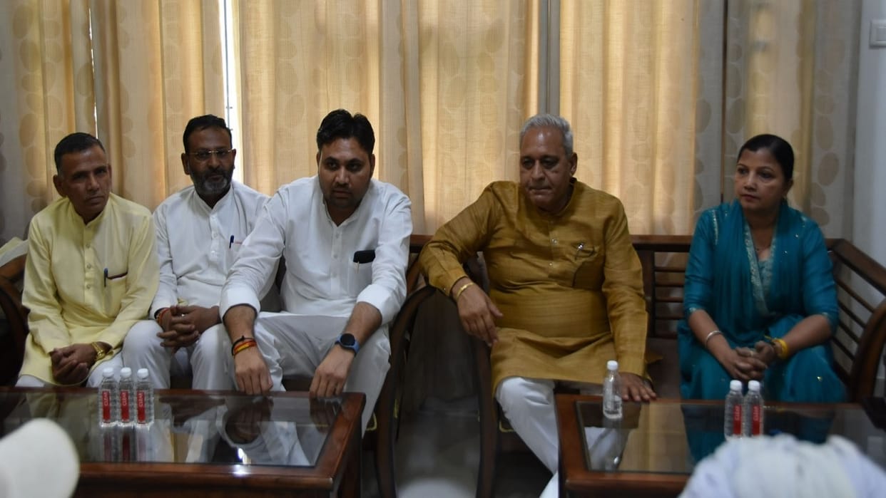 Minister Ranbir Gangwa reached Kaithal: said- 12 feet wide roads in Haryana will be made 18 feet by 2027