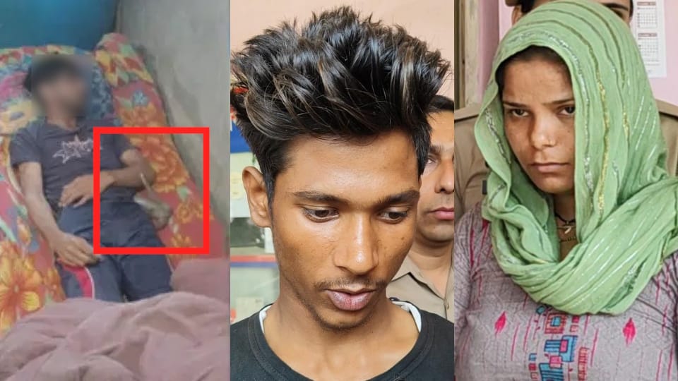 Meerut Saurabh murder wife Ravita choked husband Amit mouth and boyfriend strangled him see photos