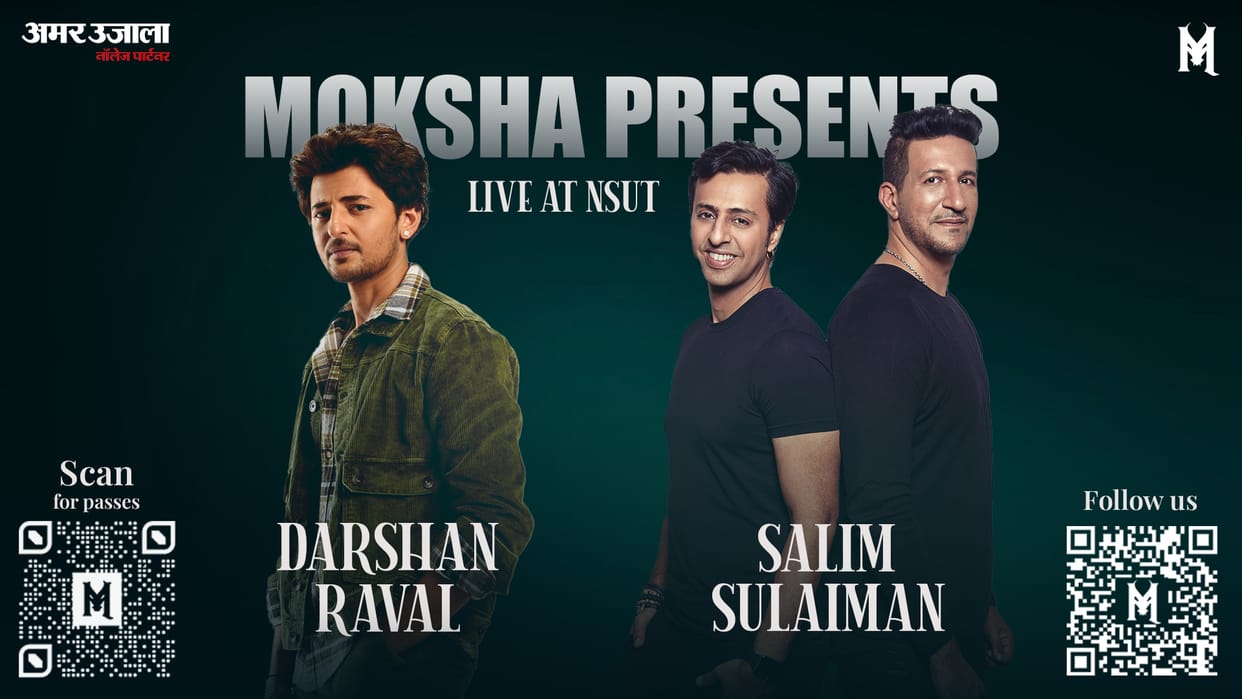 NSUT's Cultural festival Moksha 2025 from 19 to 21 April; Amar Ujala is the knowledge partner