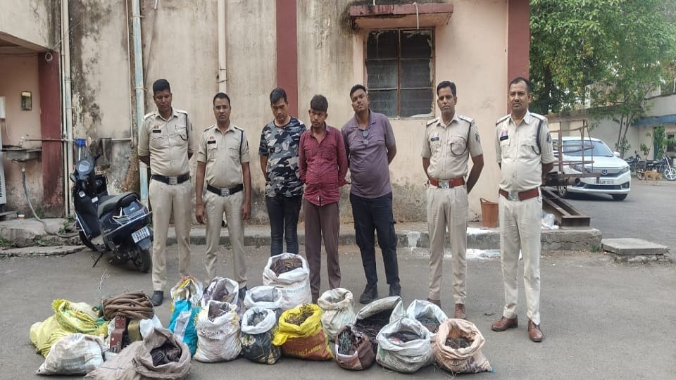Theft in mines and plants junk being sold in large quantities from CSEB power plant in Korba