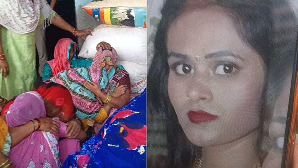 A woman body was found hanging under suspicious circumstances in Hapur