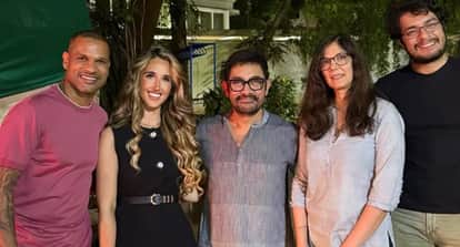 Aamir Khan And His New Girlfriend Gauri Spratt Spend Time With Junaid Khan