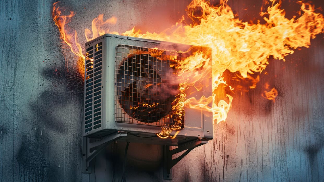 AC Blast Alert Warning Signs Why Air Conditioners Explode and How to Prevent Fire Accidents