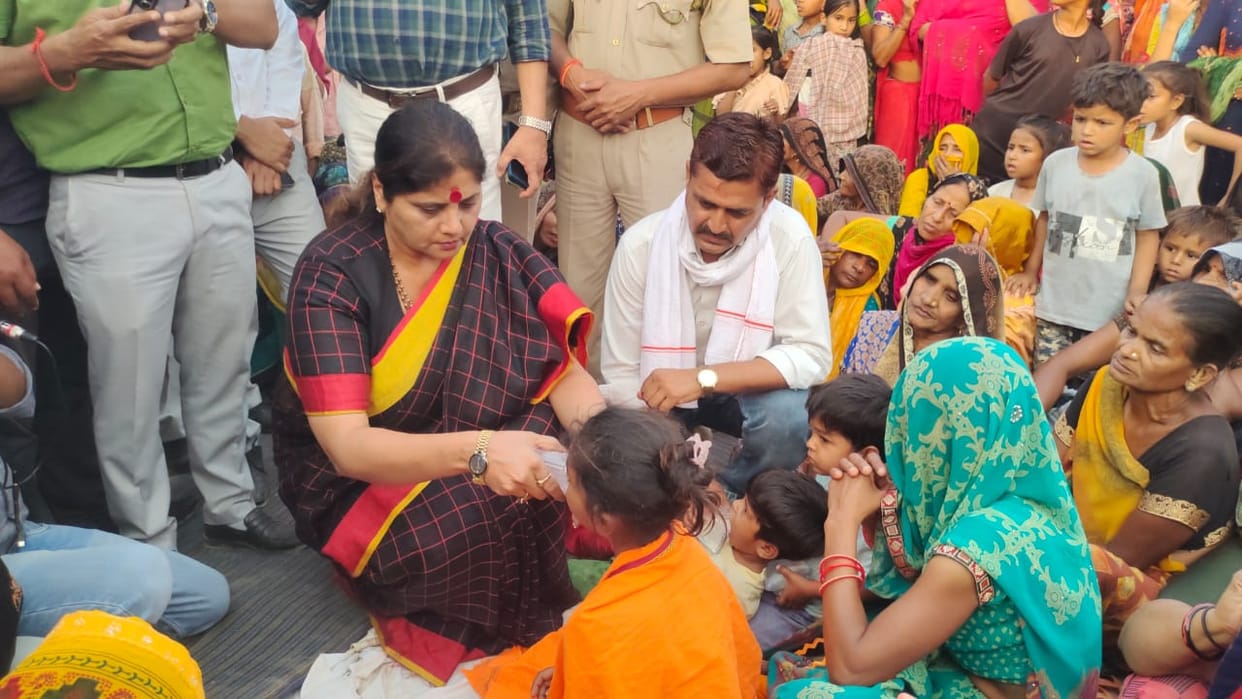 chairperson of Women Commission ended girl hunger strike