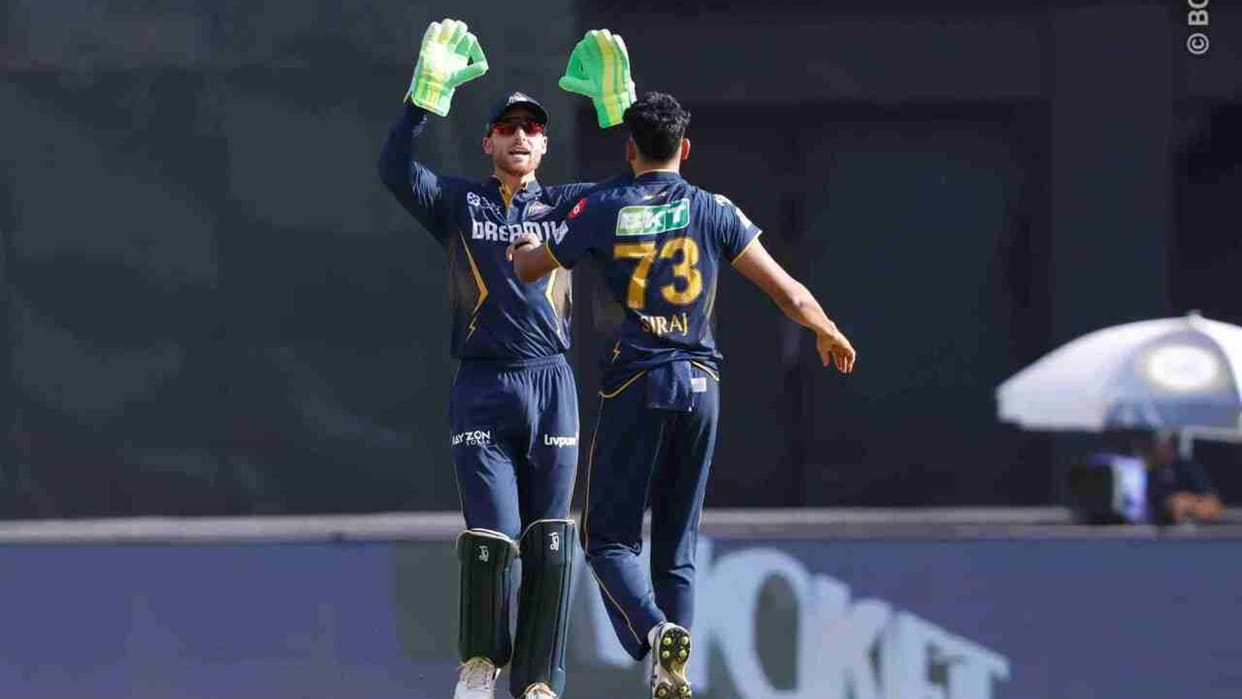 IPL 2025 GT vs DC: Jos Buttler took a brilliant catch of Vipraj Nigam watch video