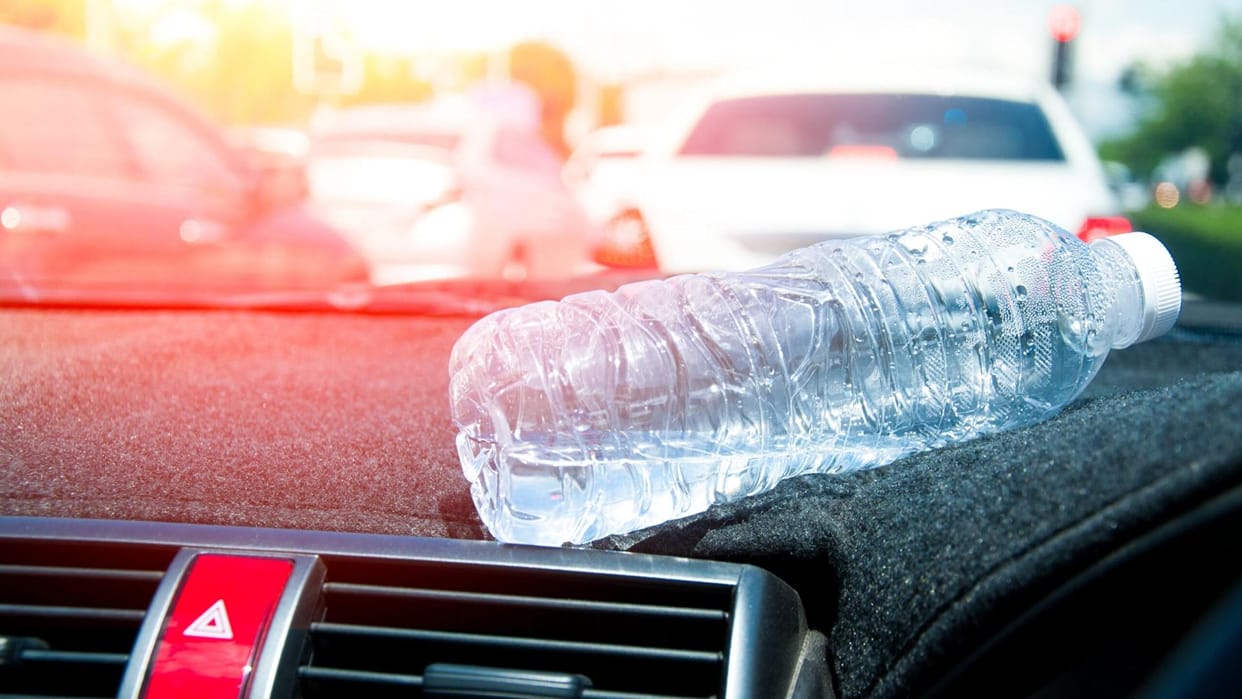 Car Safety Tips water bottle can cause fire in your car do not make this mistake know the details