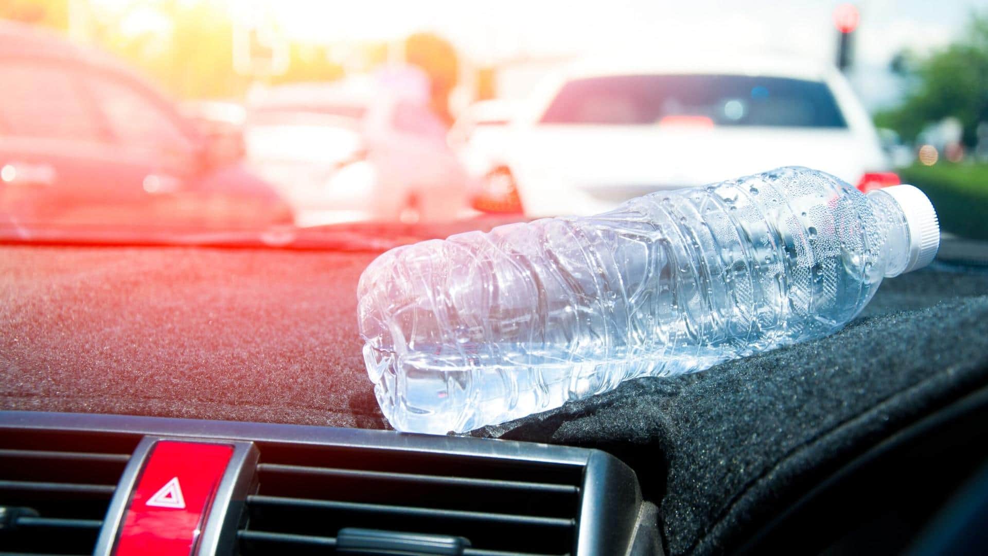 Car Safety Tips Can a plastic water bottle set your car on fire