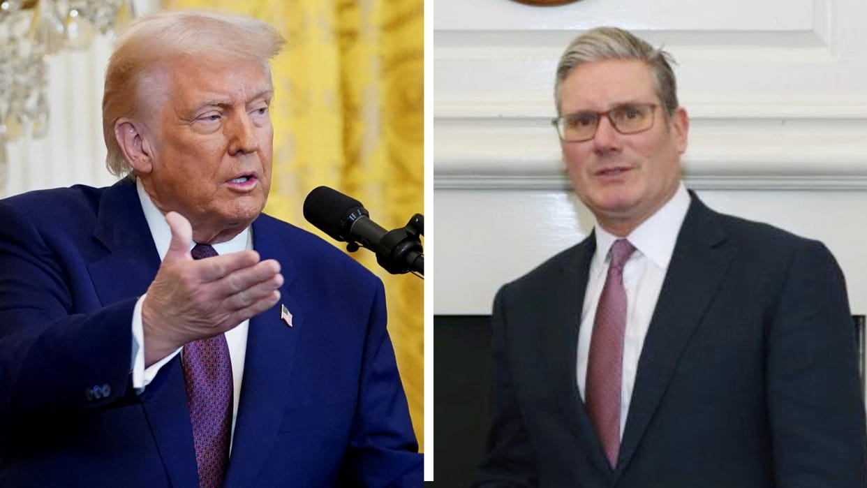 Keir Starmer holds 'productive' talks with Trump on UK-US trade deal