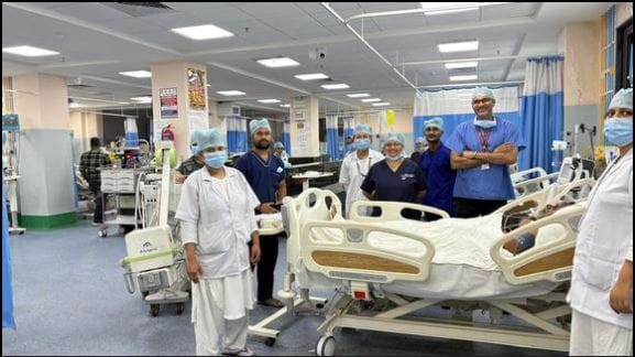 Treatment in ICU for one thousand in SN Medical College