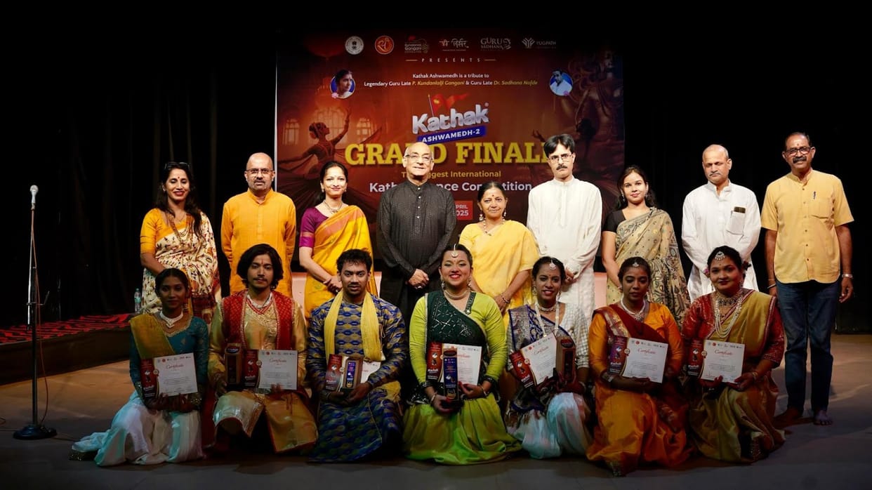 Grand finale of Kathak Ashvamedha, Gujarat Anahita Vanare became the winner