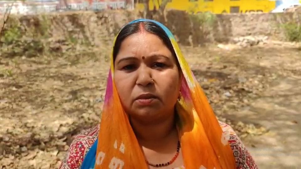 wife of a sanitation worker troubled by threats from moneylenders demanded action In Lalitpur