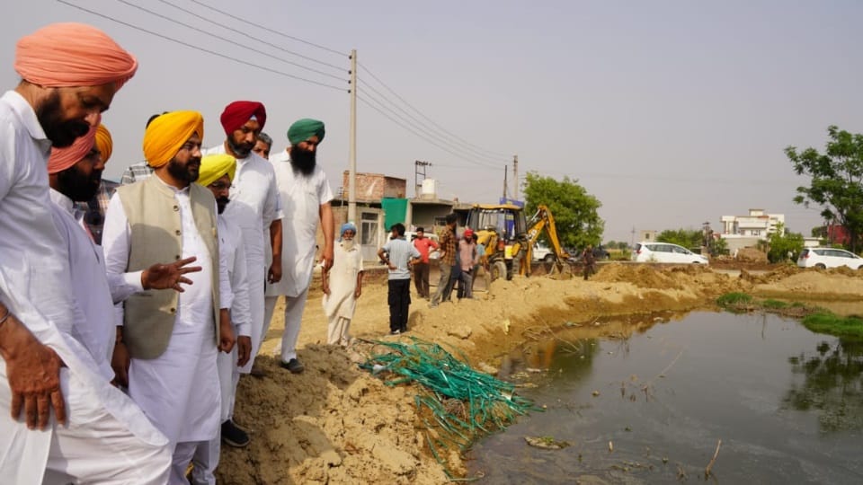 15 thousand ponds will be cleaned to improve ground water level in Punjab