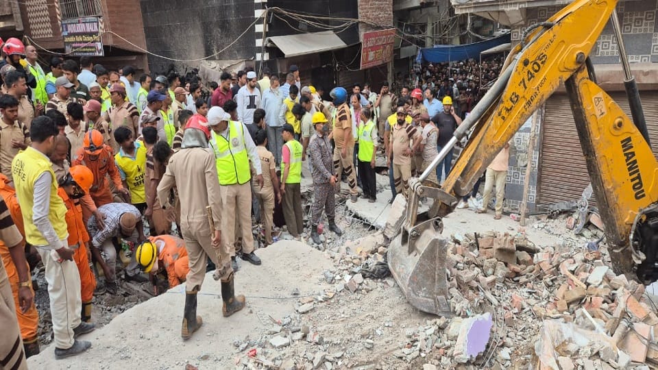 Delhi Building Collapse : Big rats had made burrows...the foundation had become hollow