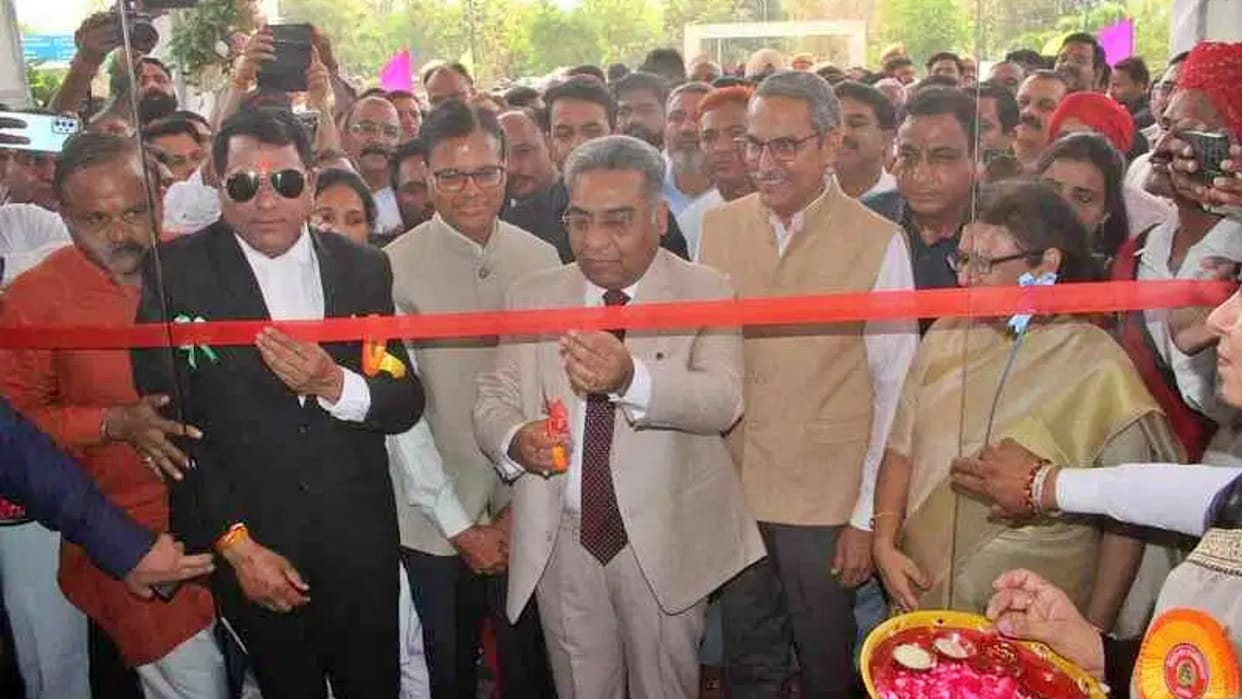 Ajmer News: State-of-the-art district court complex inaugurated in Ajmer Chief Justice Shrivastava inaugurated