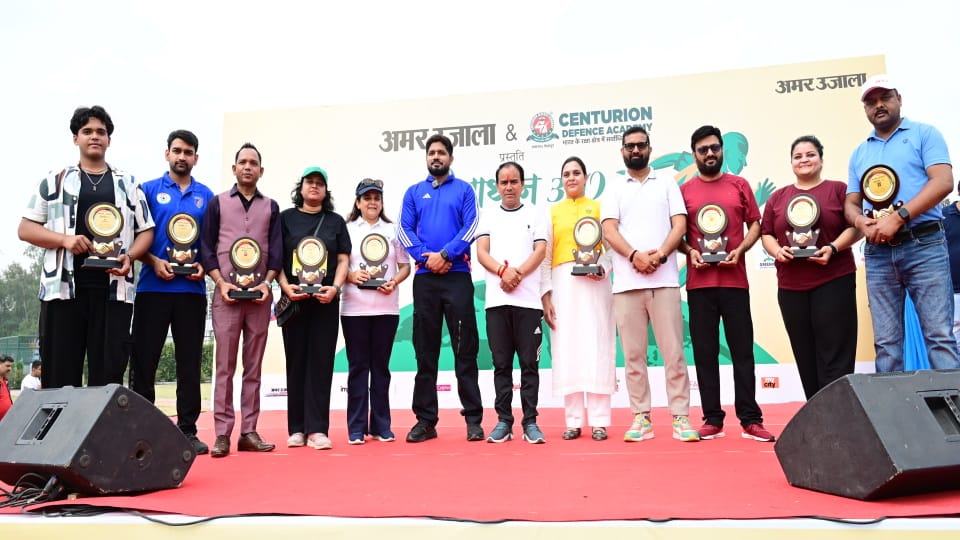 Dehradun Amar Ujala Greenathon Youths ran with message of environmental protection