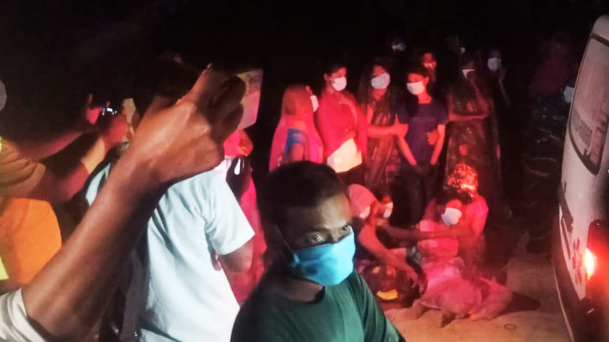 Ghurhu Bind Funeral in jaunpur dead body arrived son performed rites under administrative supervision