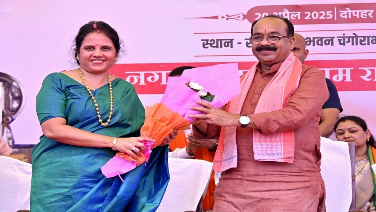 Deputy Chief Minister Arun Saw inaugurated the Mahtari sewing center, women will be given training in Raipur