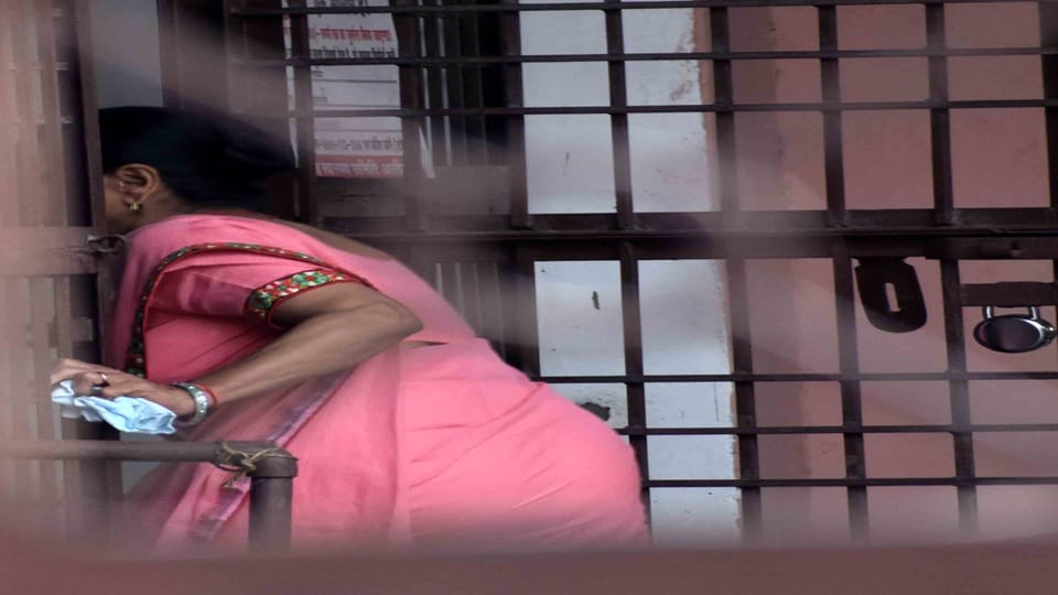 principal remained locked in the office for two hours
