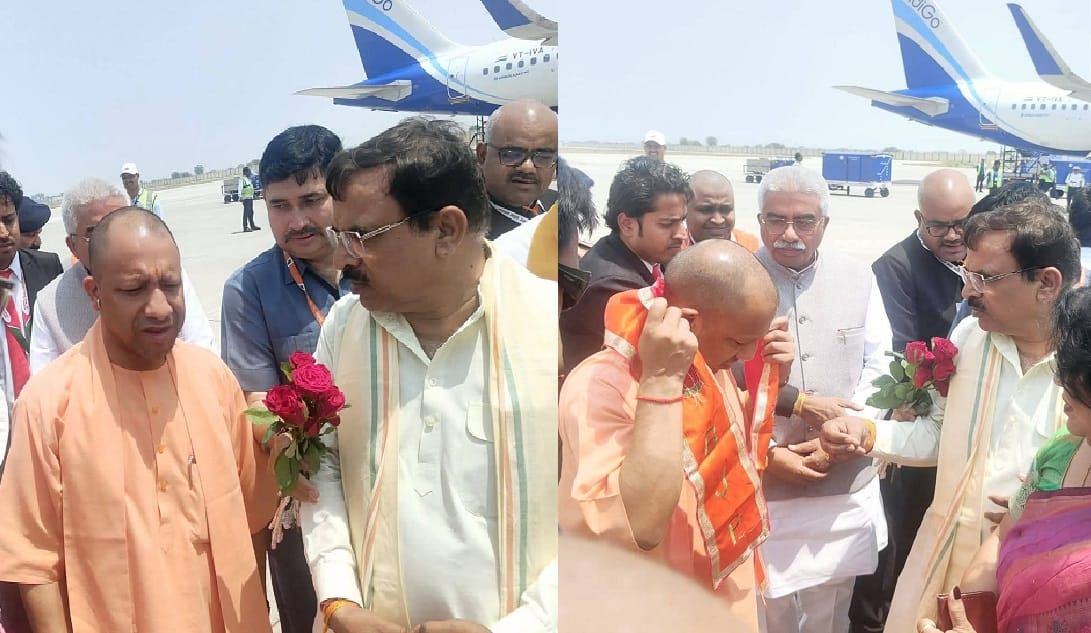 CM Yogi in Kanpur Today Yogi arrived to inspect naveli plant will travel in the metro will review 225 projects