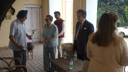 French Ambassador Thierry Matho impressed by French architecture in Kapurthala