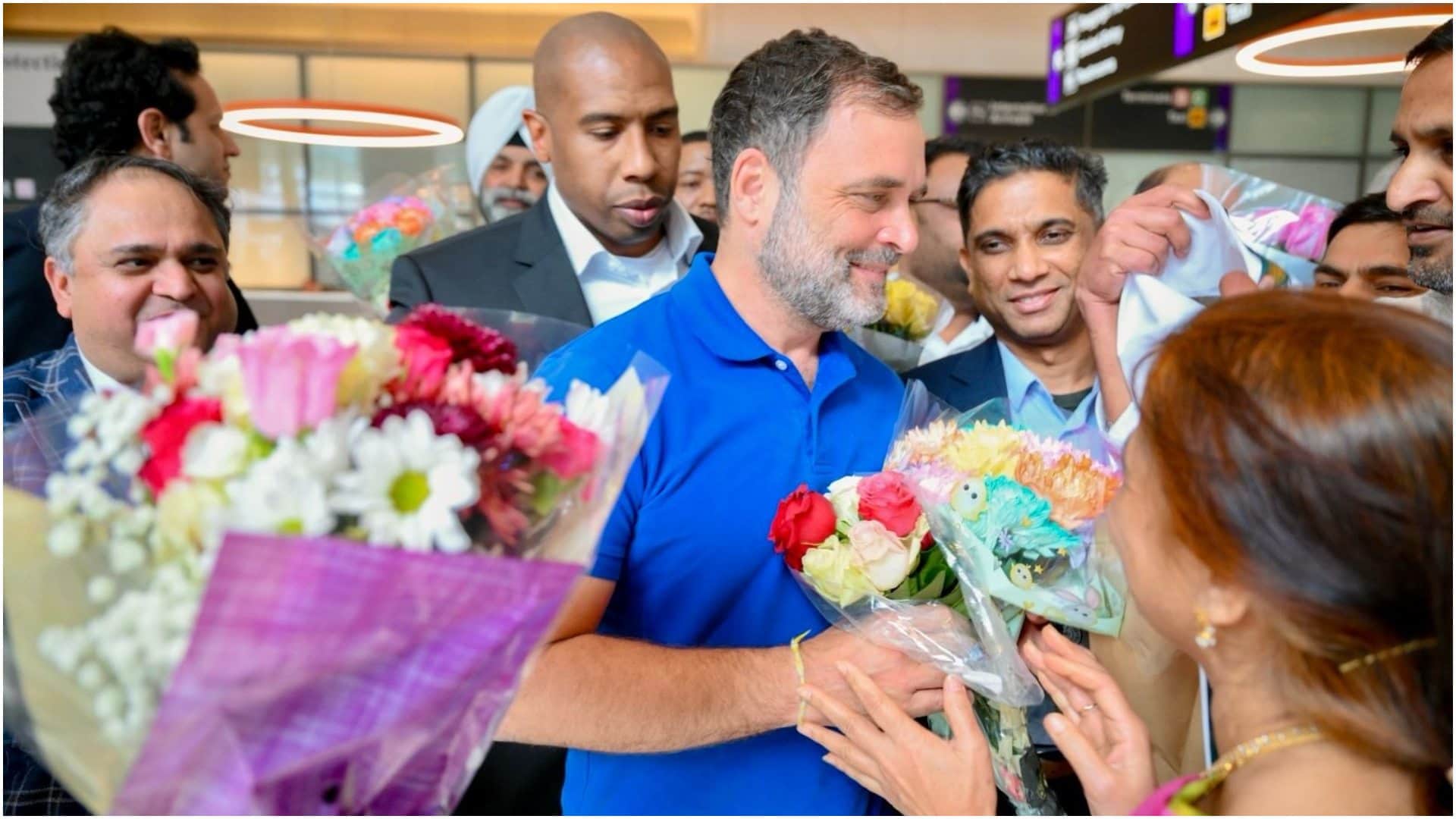 Rahul Gandhi Arrives In US, To Visit Brown University In Rhode Island Know all about it