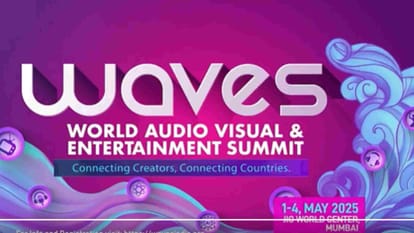Waves 2025: World Audio Visual and Entertainment Summit will be held in mumbai at JIO WORLD CENTER know dates