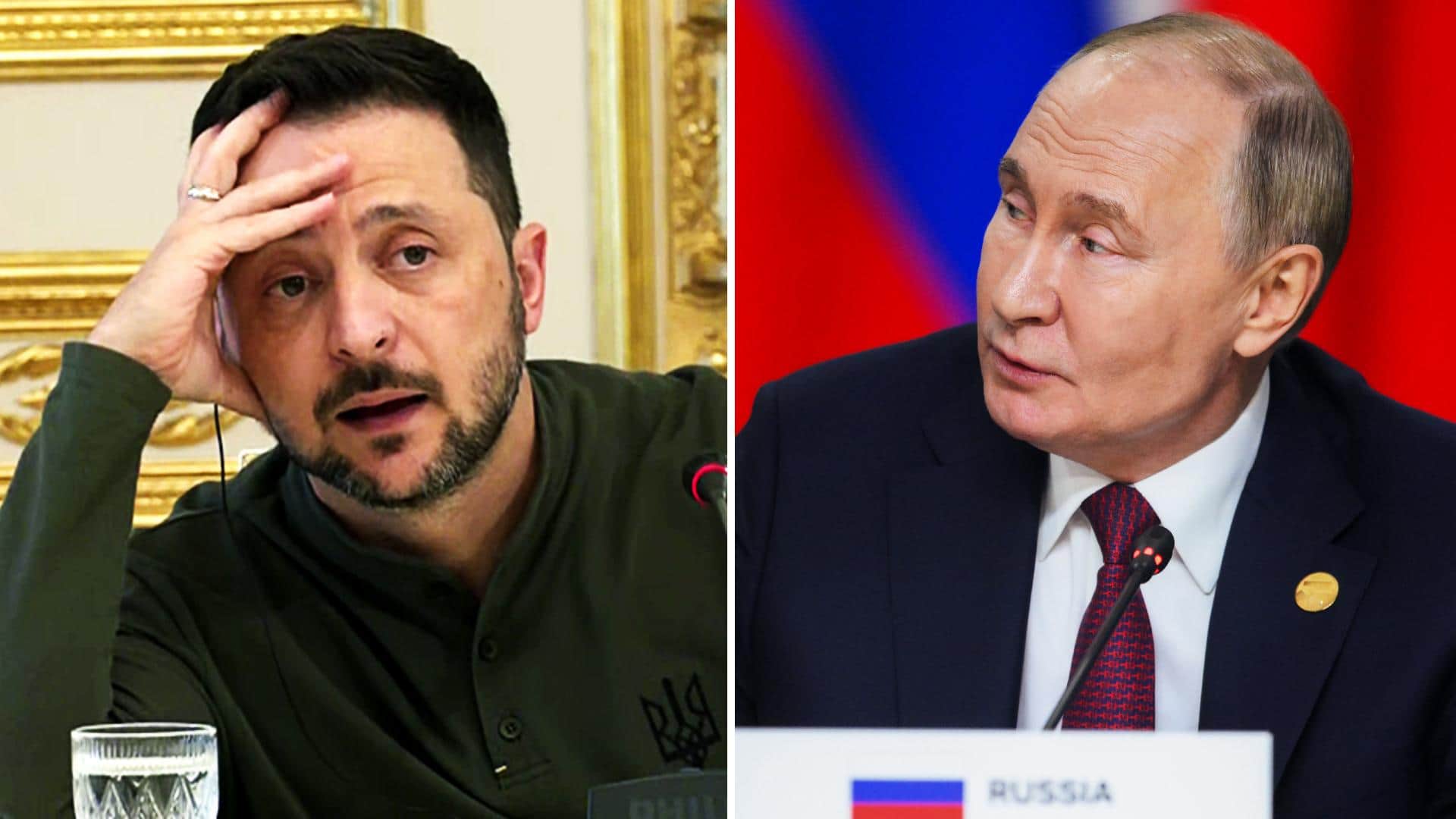 वोलोदिमीर जेलेंस्की, व्लादिमीर पुतिन