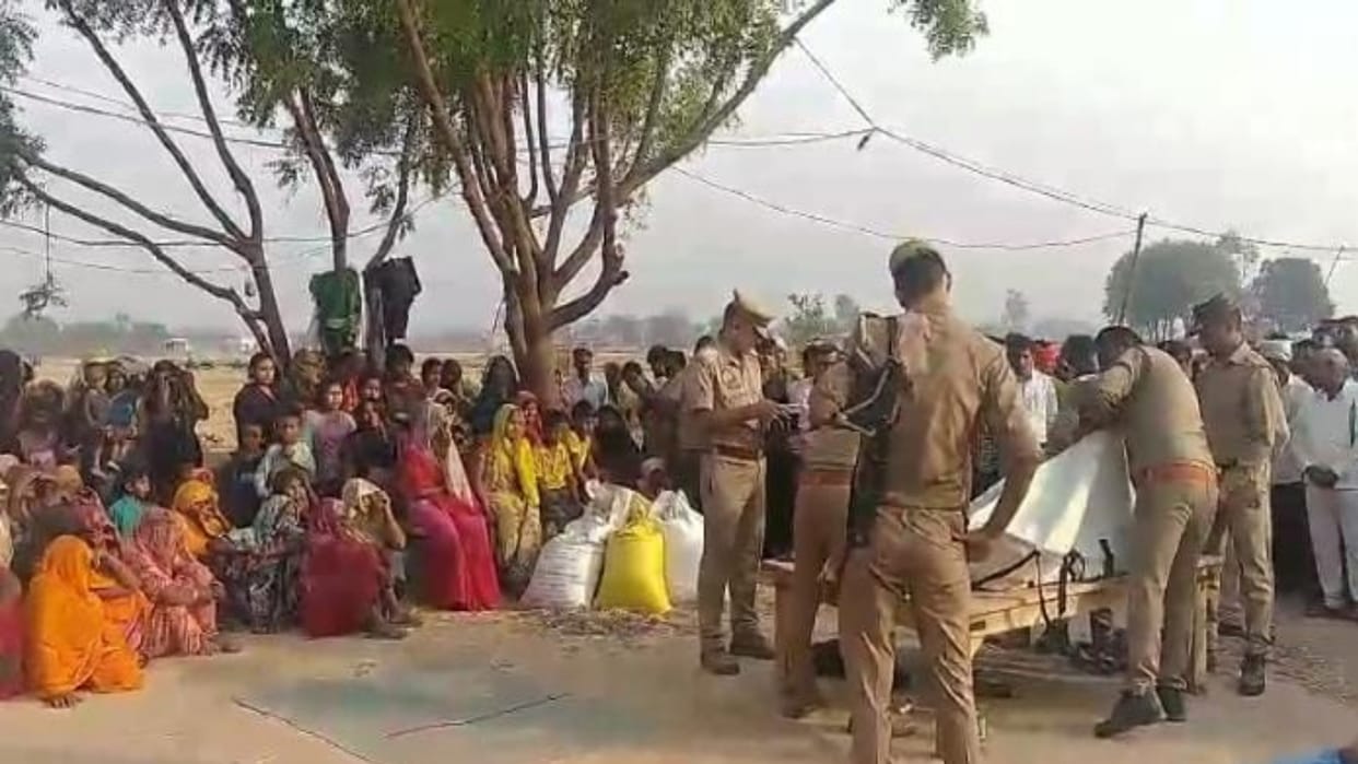 A young man was killed by attacking him with sticks and an axe, his wife and children were accused of committi