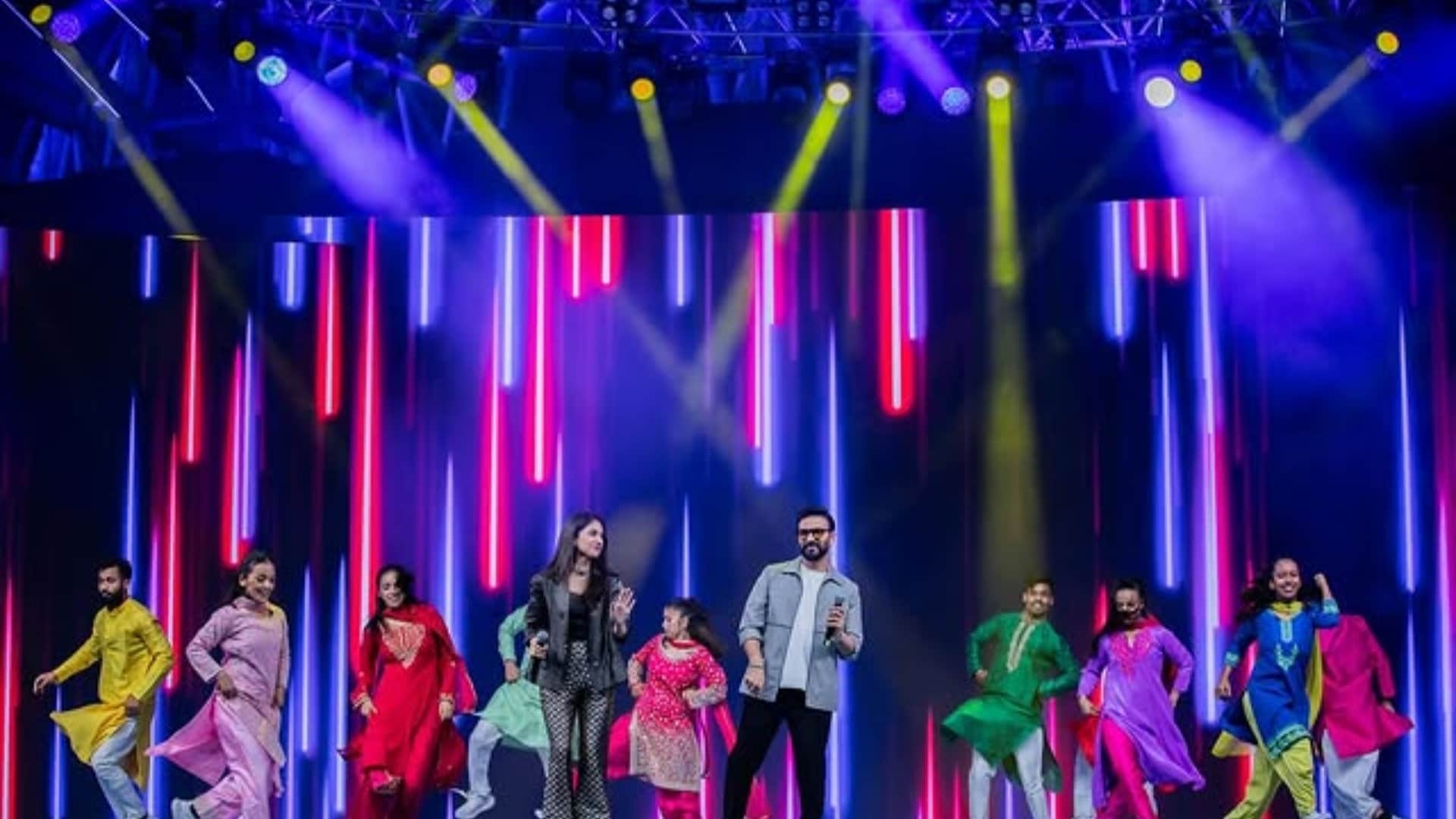 Fawad Khan Vaani Kapoor Dance Video Viral on Abir Gulaal Music Launch Event