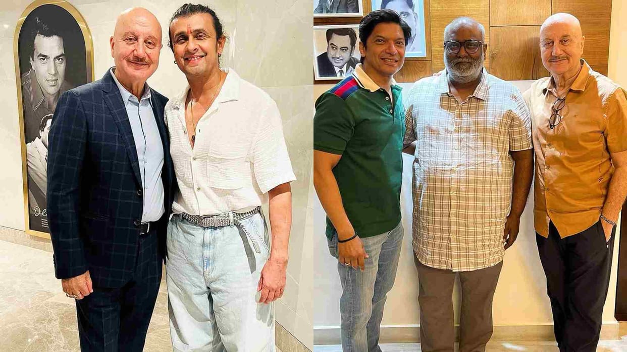 Anupam Kher announce brilliant singers of Upcoming Movie Tanvi The Great Keeravani Sonu Nigam Shaan and more