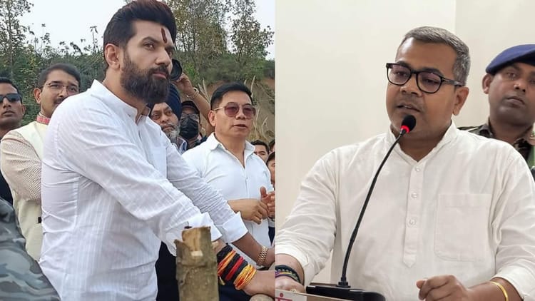 Bihar Election 2025 : केंद्रीय मंत्री चिराग पासवान लड़ेंगे बिहार विधानसभा चुनाव; सांसद बहनोई ने किया एलान