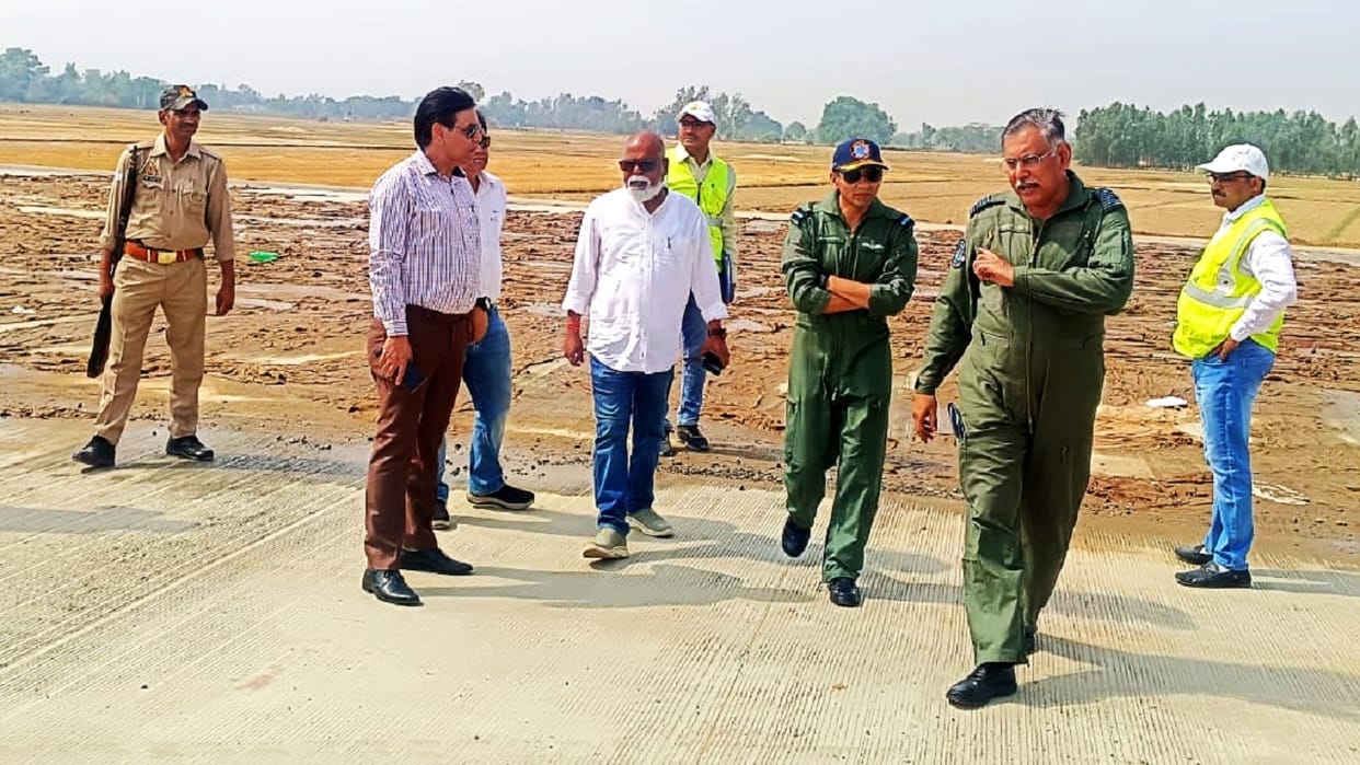 Fighter planes will land on Ganga Expressway in Shahjahanpur