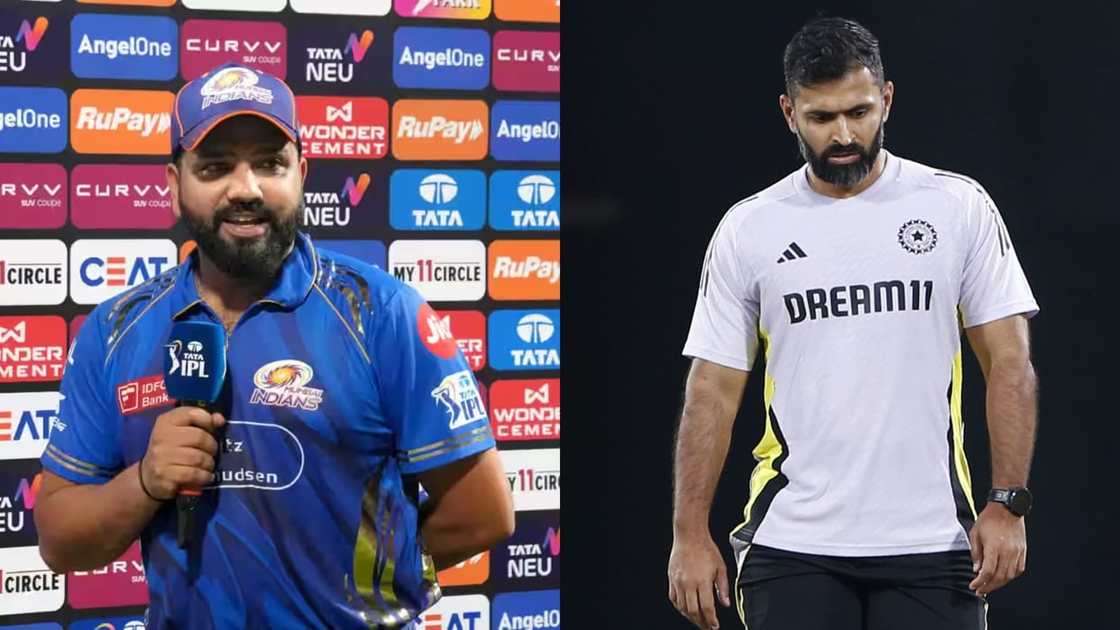 Rohit Sharma thanked Abhishek Nayar after his smart knock for the Mumbai Indians in their IPL 2025 match