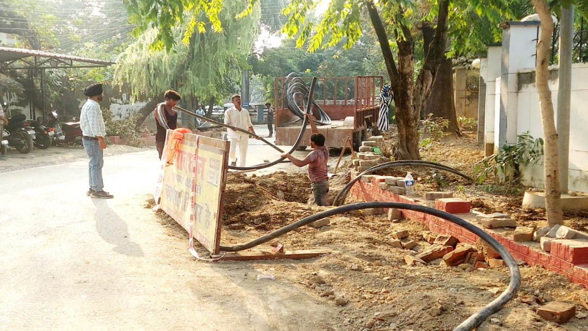Lucknow: Now the city's electricity will not go off during storms and rains, 33 and 11 KV overhead lines will